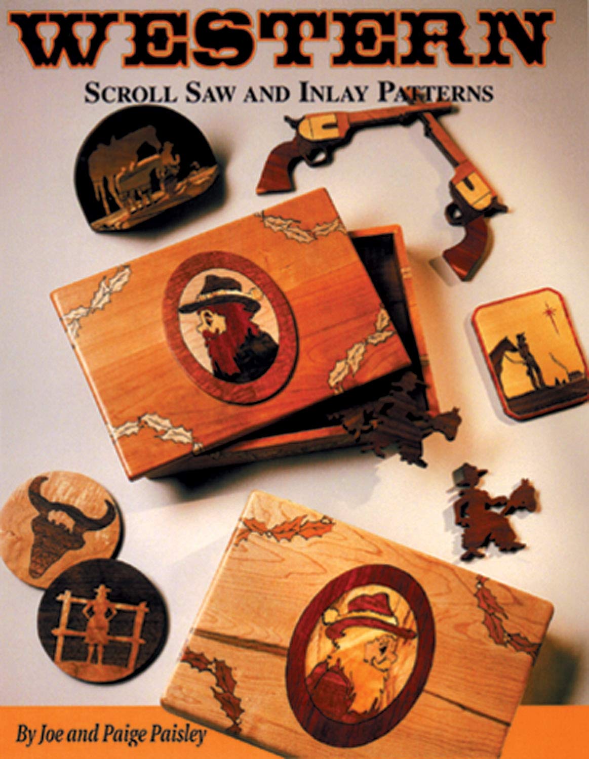 Western Scroll Saw and Inlay Patterns (Fox Chapel Publishing)