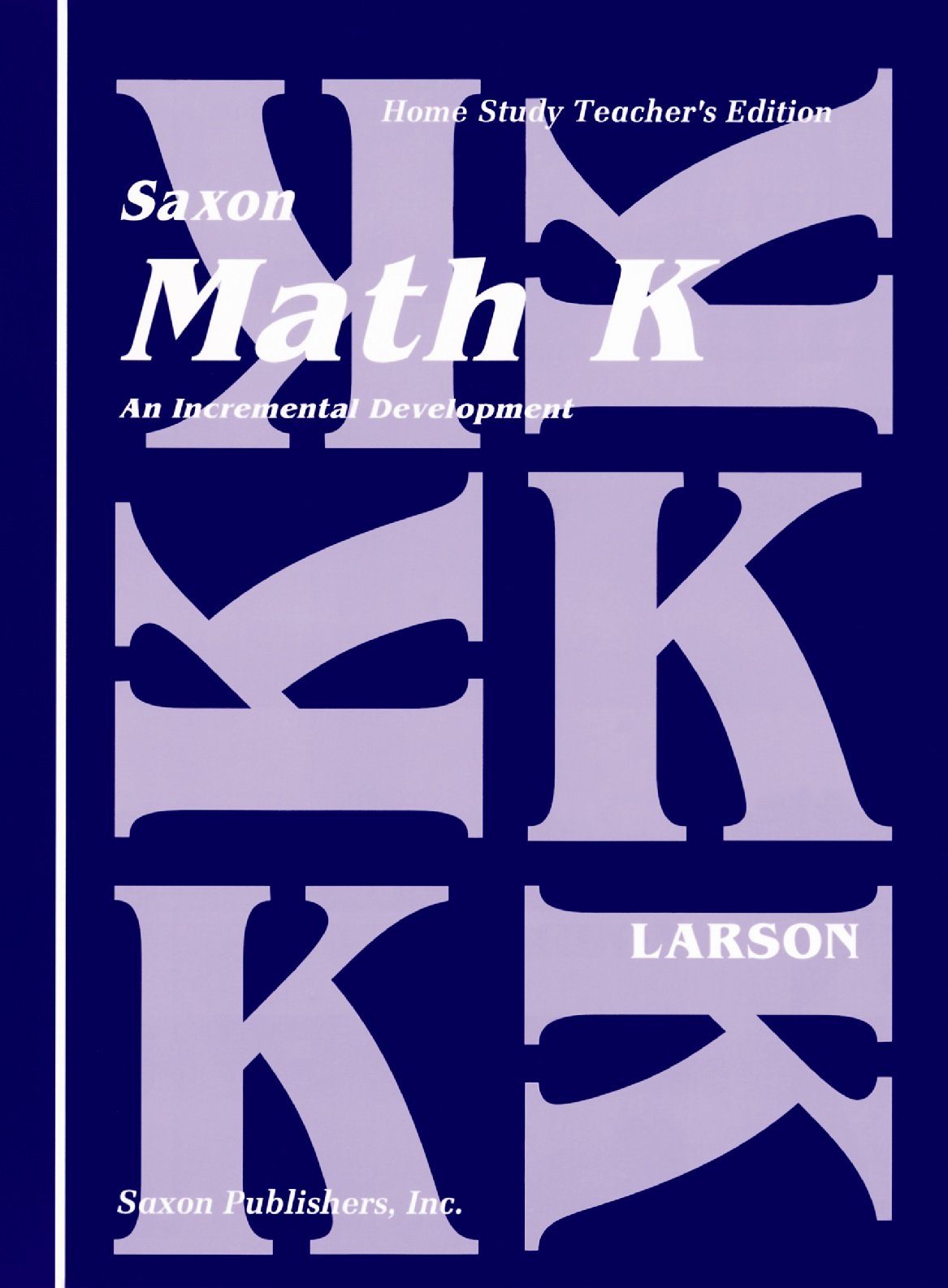 Teacher's Manual 1994: 1st Edition