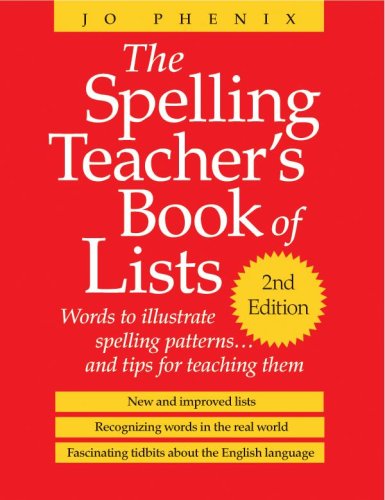 The Spelling Teacher's Book of Lists