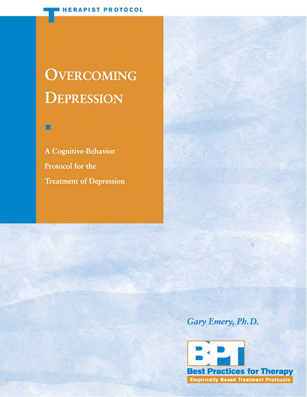 Overcoming Depression: Therapist Protocol (Best Practices for Therapy)