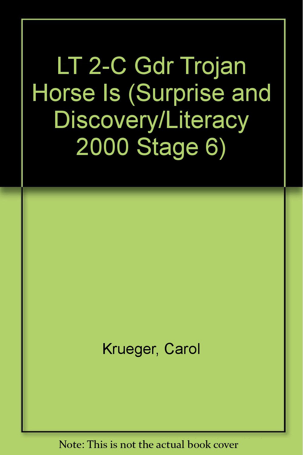 The Trojan horse (Literacy tree)