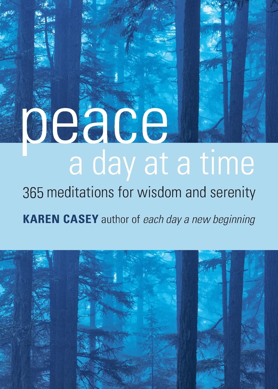 Peace a Day at a Time: 365 Meditations for Wisdom and Serenity (Al-anon Book, Buddhism) - 4576