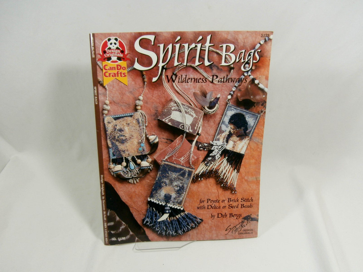 Spirit Bags Wilderness Pathways for Peyote or Brick Stitch with Delica or Seed Beads (Suzanne McNeill Design Originals)