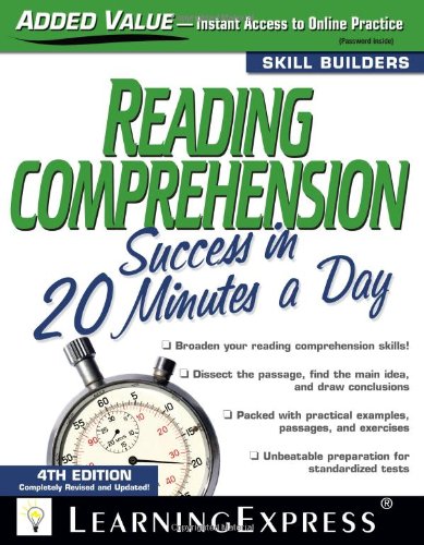 Reading Comprehension Success in 20 Minutes a Day (Skill Builders)
