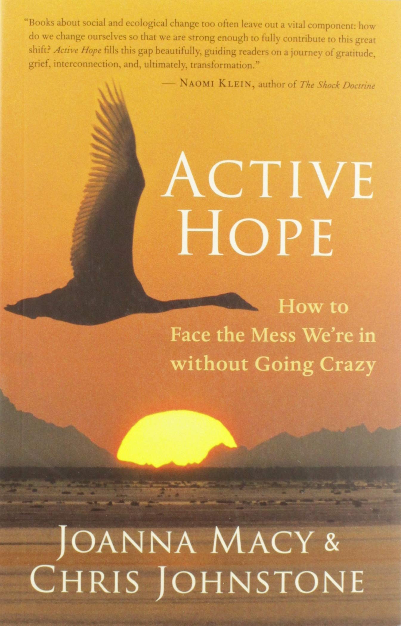 ACTIVE HOPE: HOW TO FACE THE MES