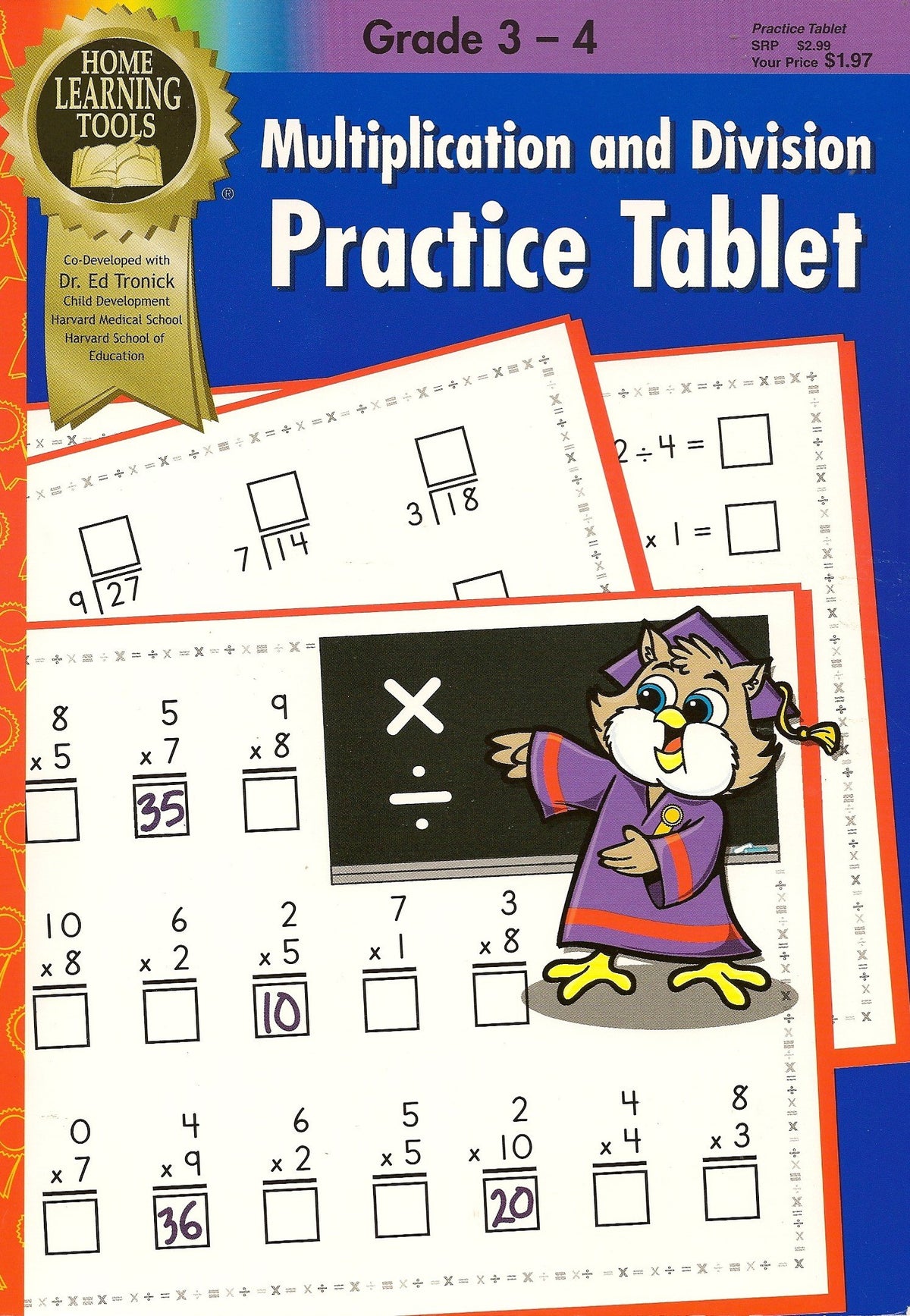 Multiplication and Division Practice Tablet