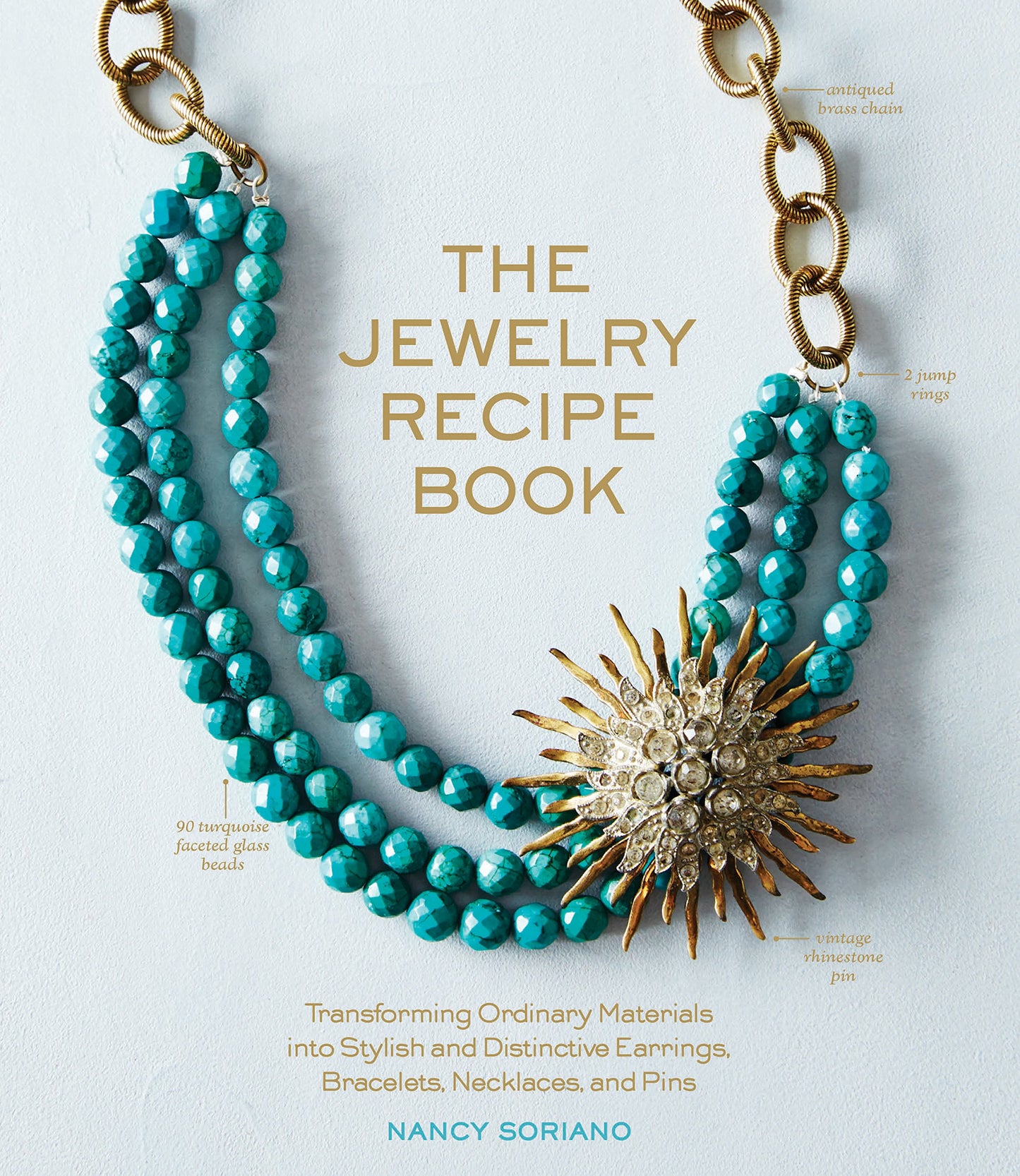 The Jewelry Recipe Book: Transforming Ordinary Materials into Stylish and Distinctive Earrings, Bracelets, Necklaces, and Pins - 4123