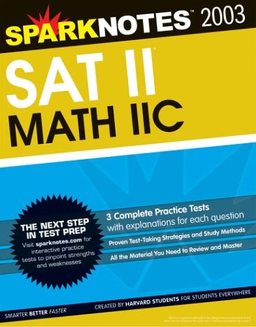 SAT II Math IIc (SparkNotes Test Prep)
