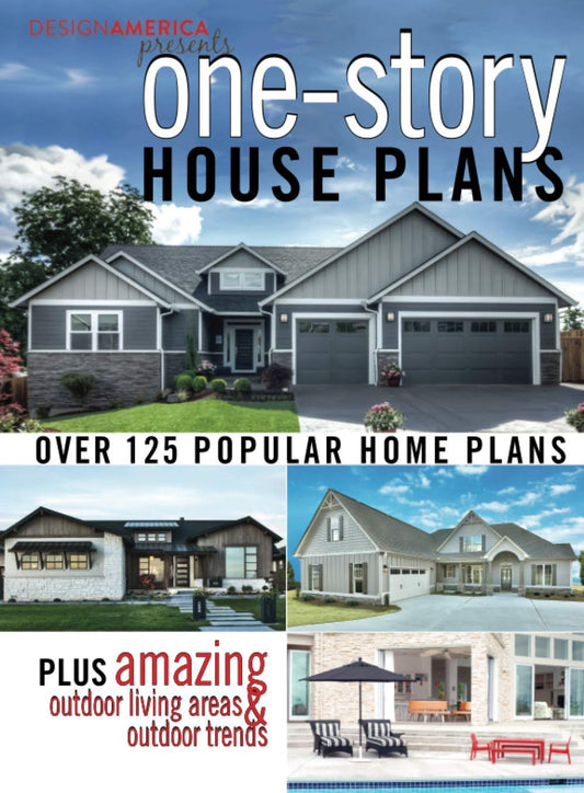 Design America Presents One-Story House Plans: Over 125 Popular Home Plans