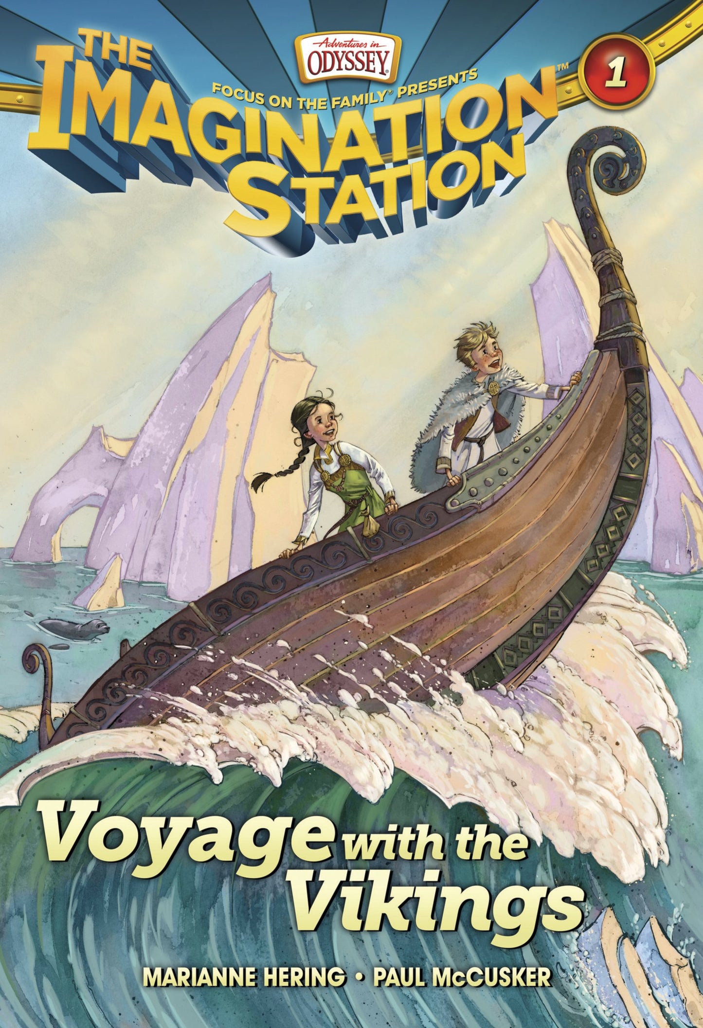 Voyage with the Vikings: A Time Travel Adventure that Sweeps Christian Kids Back to the Vikings (AIO Imagination Station Books)