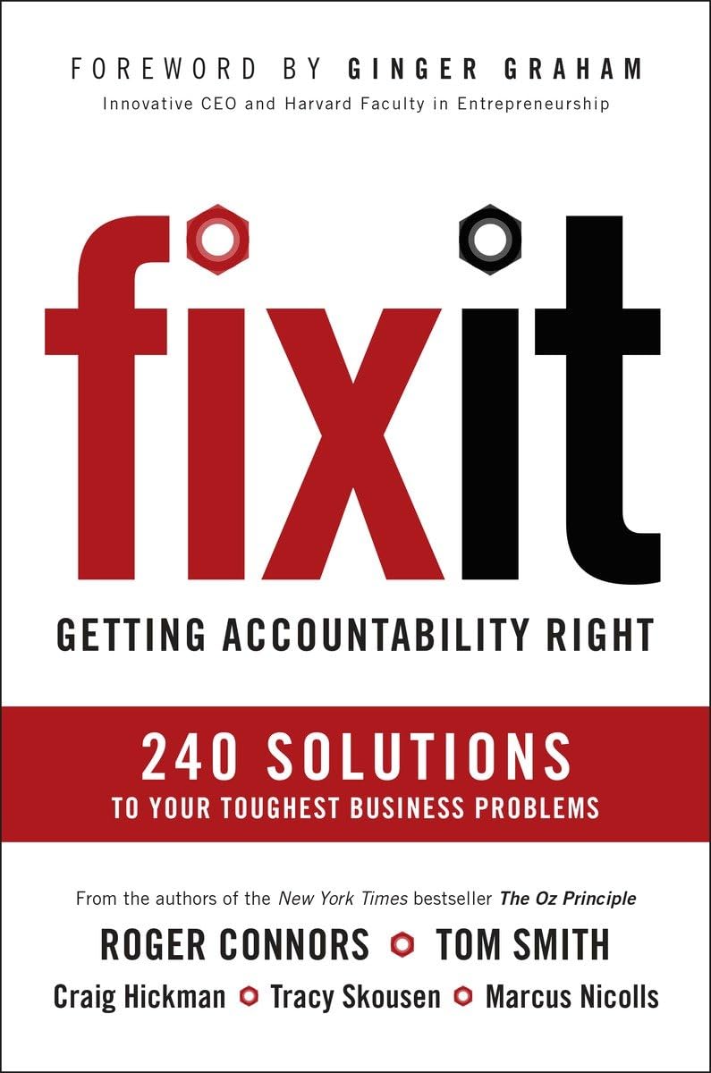 Fix It: Getting Accountability Right - 9604