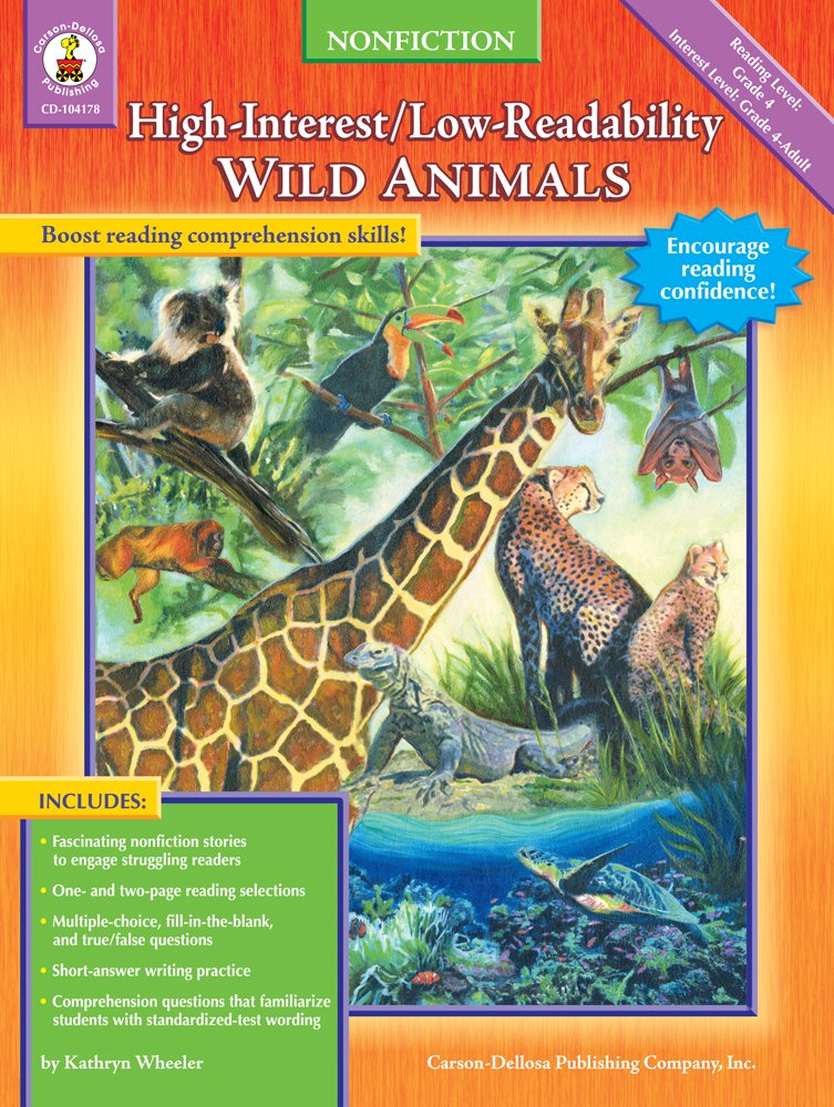 Wild Animals (High-Interest/Low-Readability)