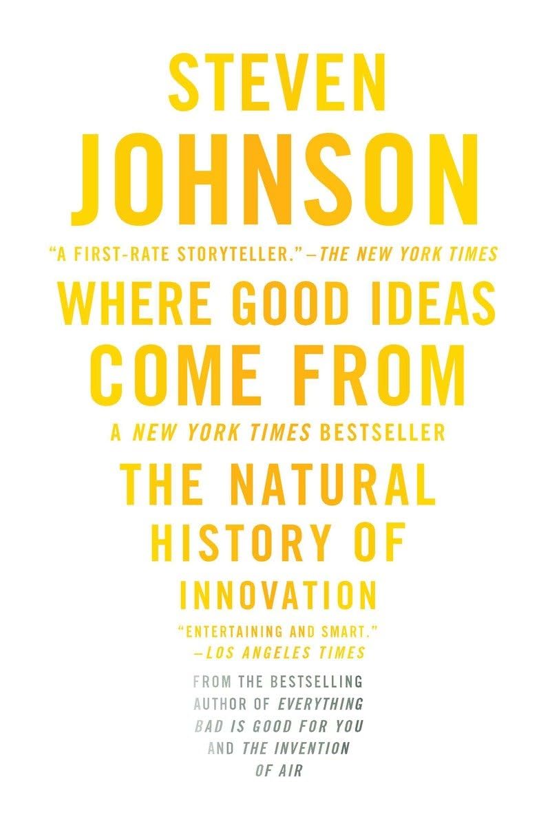 WHERE GOOD IDEAS COME FROM: THE