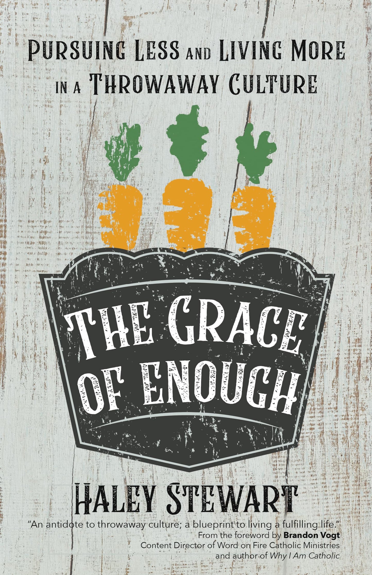 The Grace of Enough: Pursuing Less and Living More in a Throwaway Culture - 951