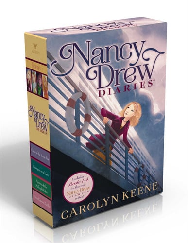 Nancy Drew Diaries (Boxed Set) Curse of the Arctic Star; Strangers on a Train; Mystery of the Midnight Rider; Once Upon a Thriller
