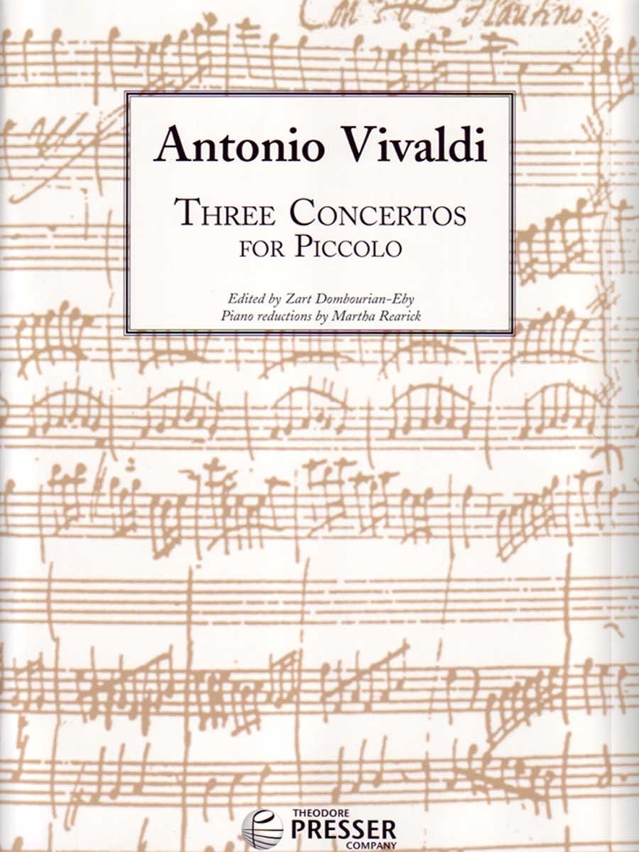 Three Concertos for Piccolo (Piccolo and Piano)