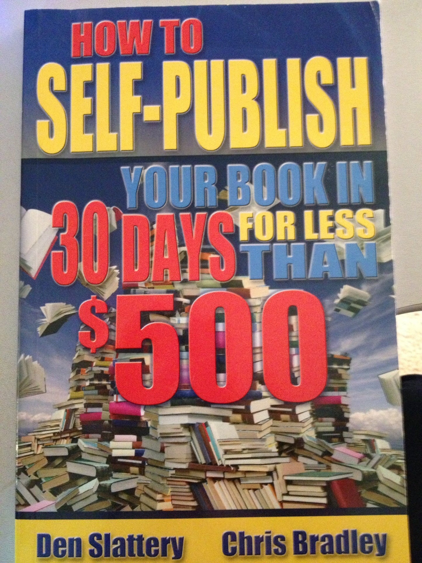 How to Self-publish Your Book in 30 Days for Less Than $500