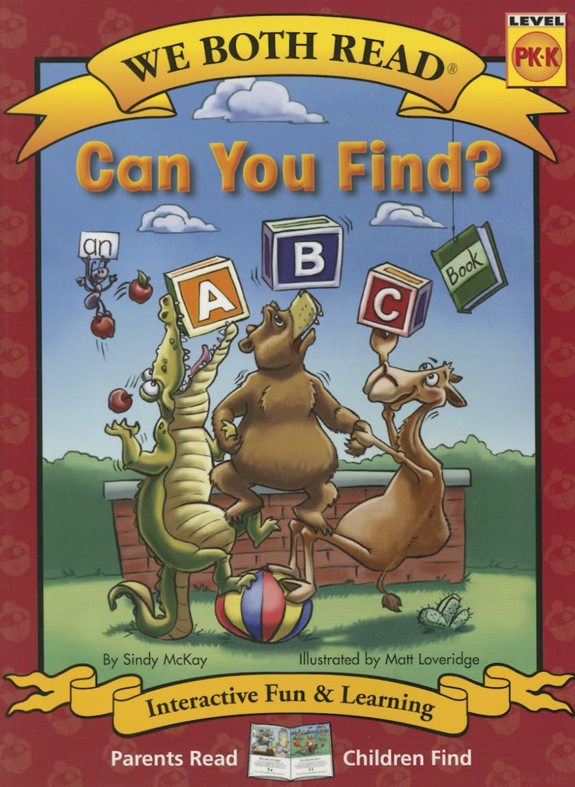 We Both Read-Can You Find? (an ABC Book) (Pb) - Nonfiction - 6504