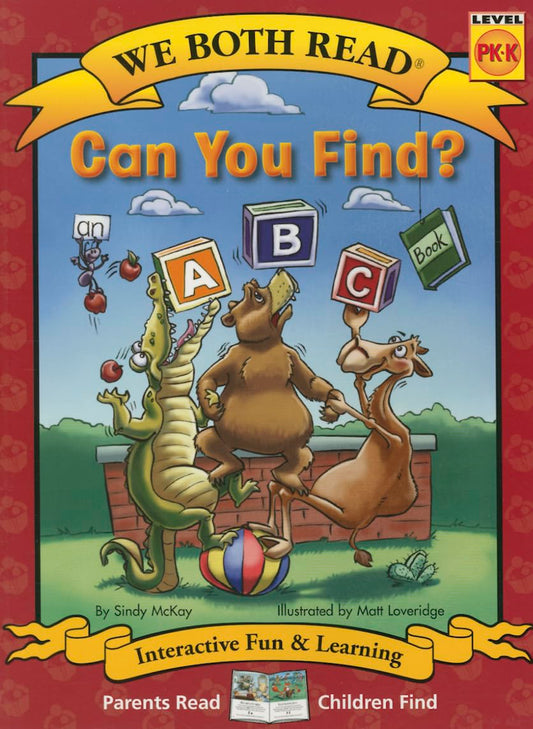 We Both Read-Can You Find? (an ABC Book) (Pb) - Nonfiction - 6504