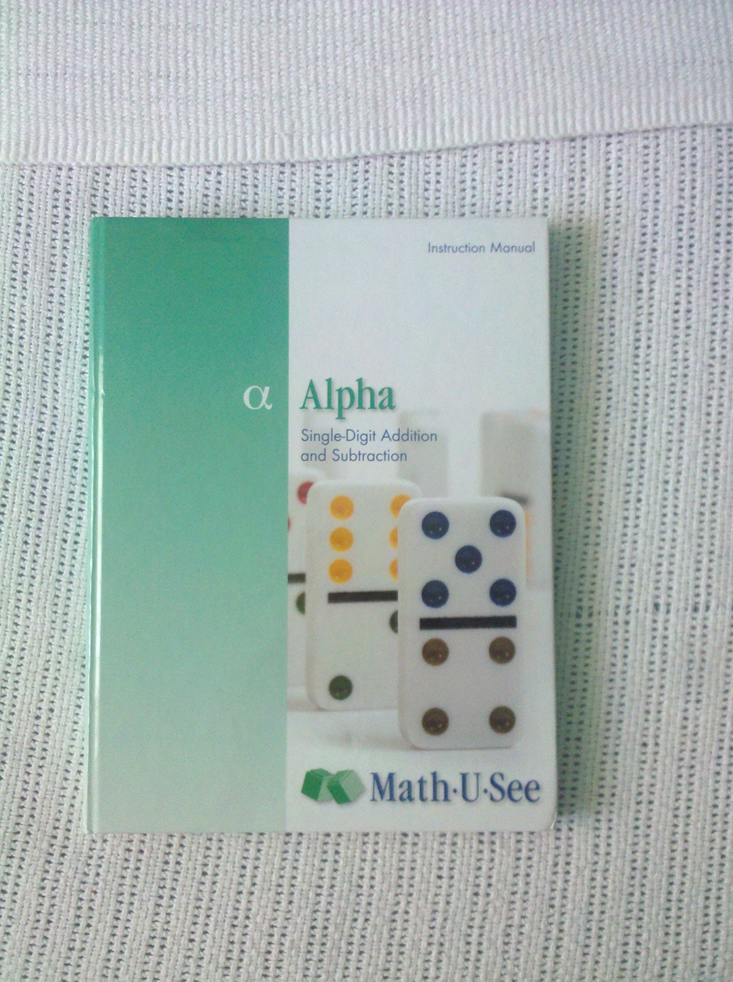 Alpha: Single-Digit Addition and Subtraction Instruction Manual - 7631