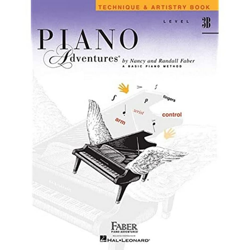 Piano Adventures: Technique and Artistry Book - Level 3B | Early Intermediate Piano Sheet Music for Developing Fluency | Performance Etudes and Exercises | Classical Faber Piano Method Book