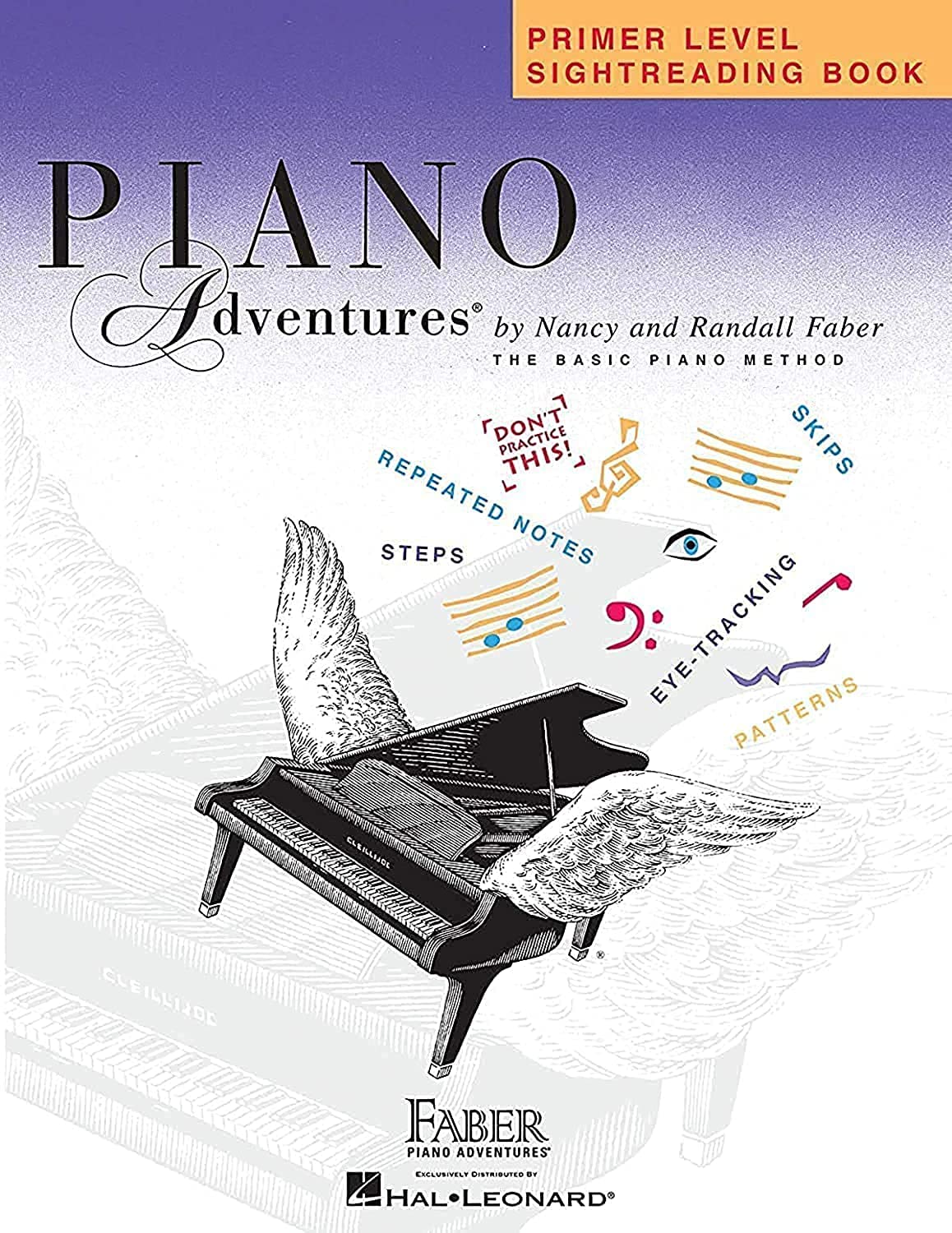 Piano Adventures: Sightreading Book - Primer Level | Daily Piano Reading Exercises | Early Elementary Piano Method Sheet Music | Faber Piano Method Book for Students