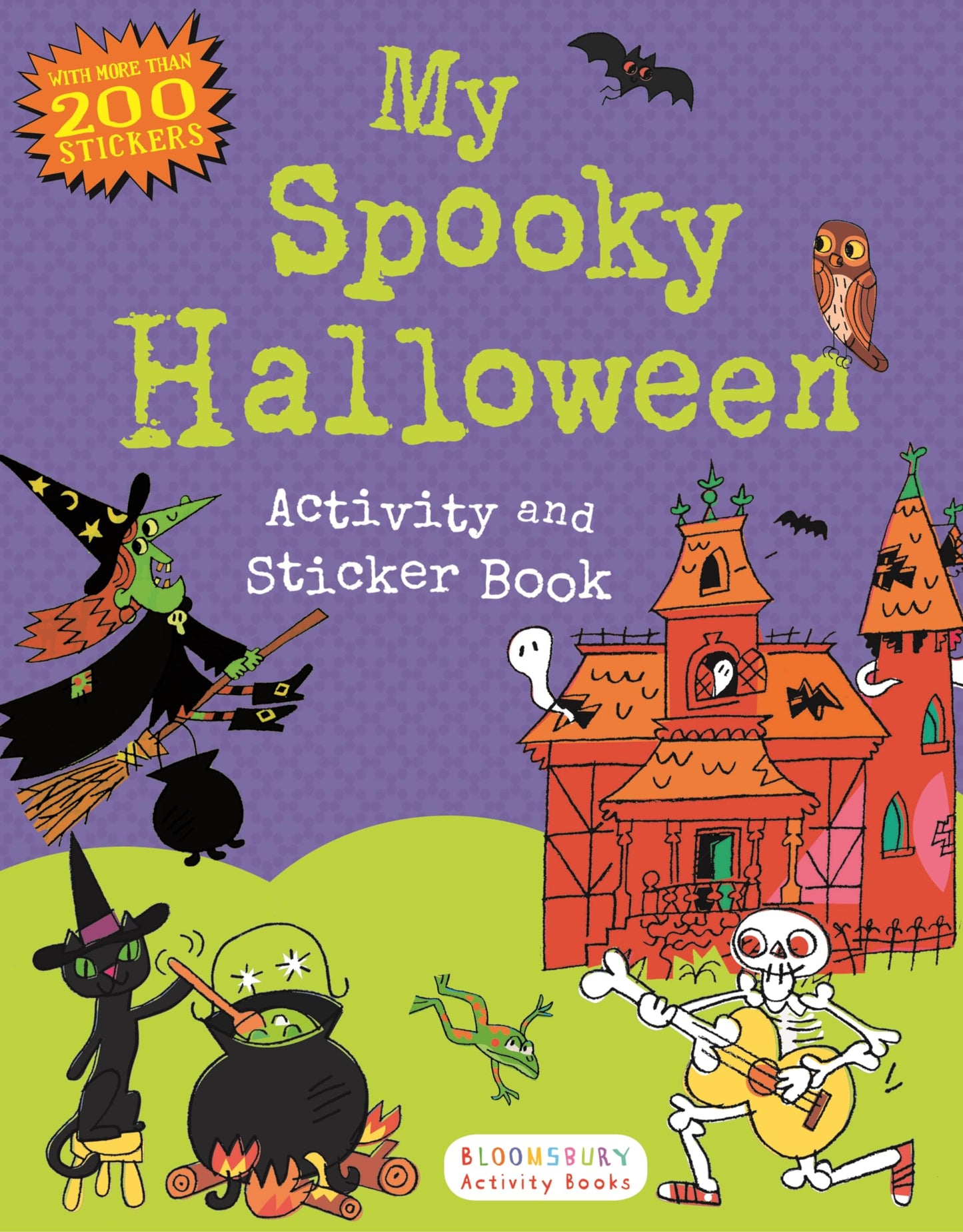 My Spooky Halloween Activity and Sticker Book (Sticker Activity Books) - 8167