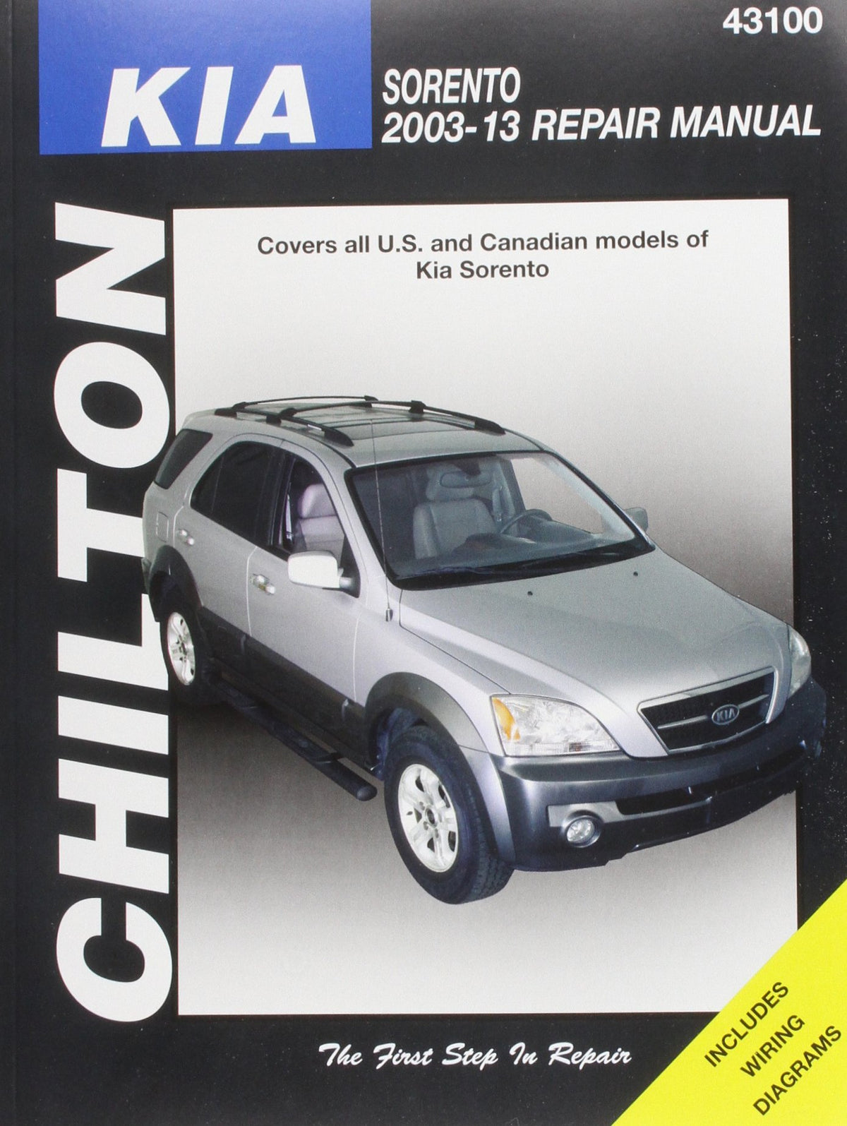 Chilton Total Car Care Kia Sorrento 2003-2013 Repair Manual