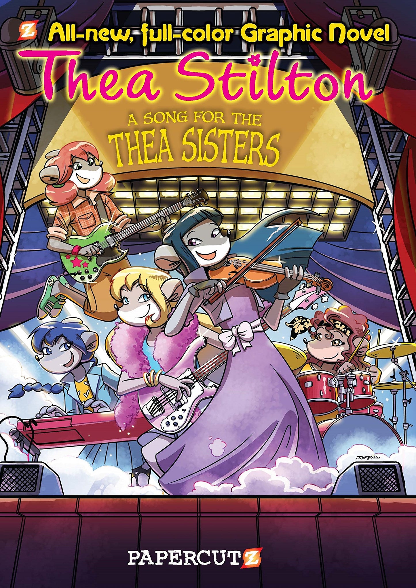 Thea Stilton Graphic Novels #7: A Song for Thea Sisters (7) - 3451