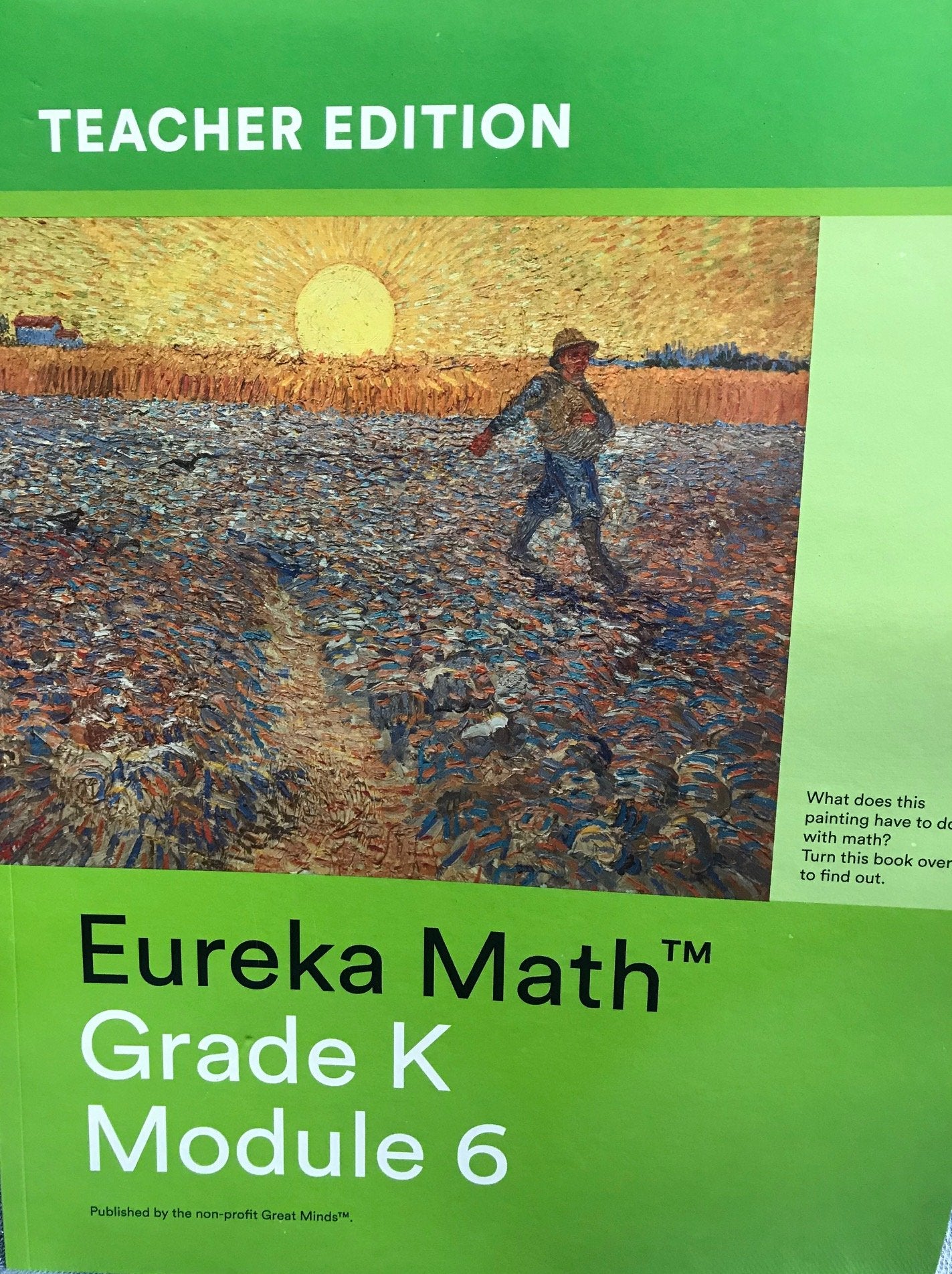 15-16 Eureka Math - a Story of Units : Grade K Tea
