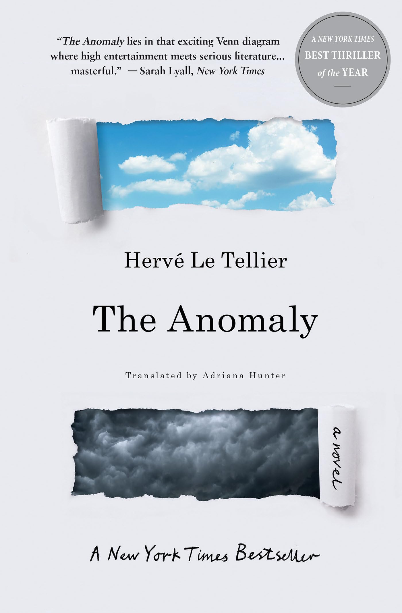 THE ANOMALY: A NOVEL - 6757