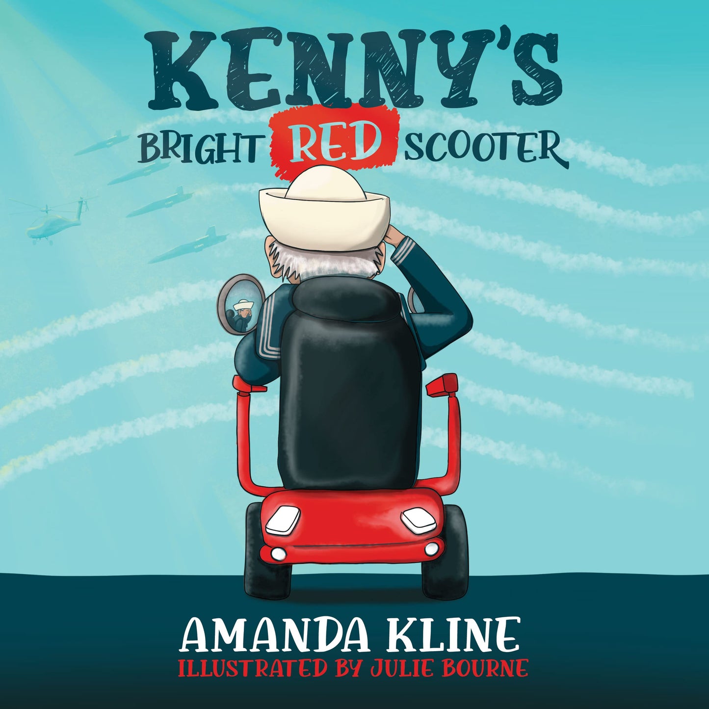 Kenny’s Bright Red Scooter - 7128