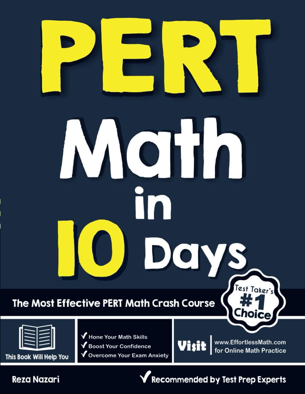 PERT Math in 10 Days: The Most Effective PERT Math Crash Course - 2907
