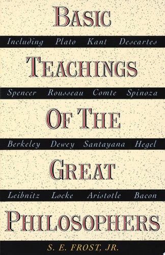 Basic Teachings of the Great Philosophers