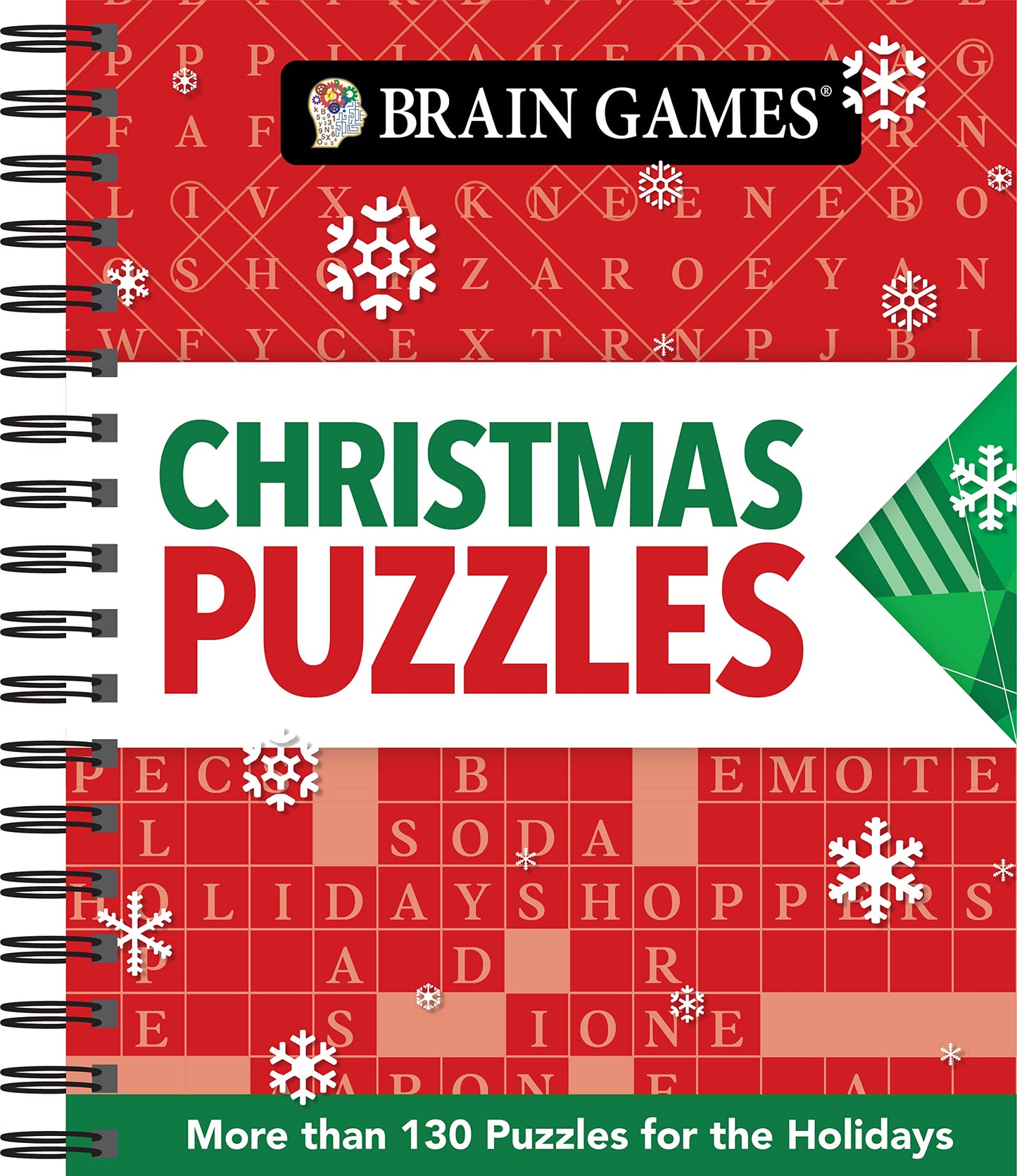 Brain Games - Christmas Puzzles: 120 Mixed Puzzles for the Holidays (Volume 2)