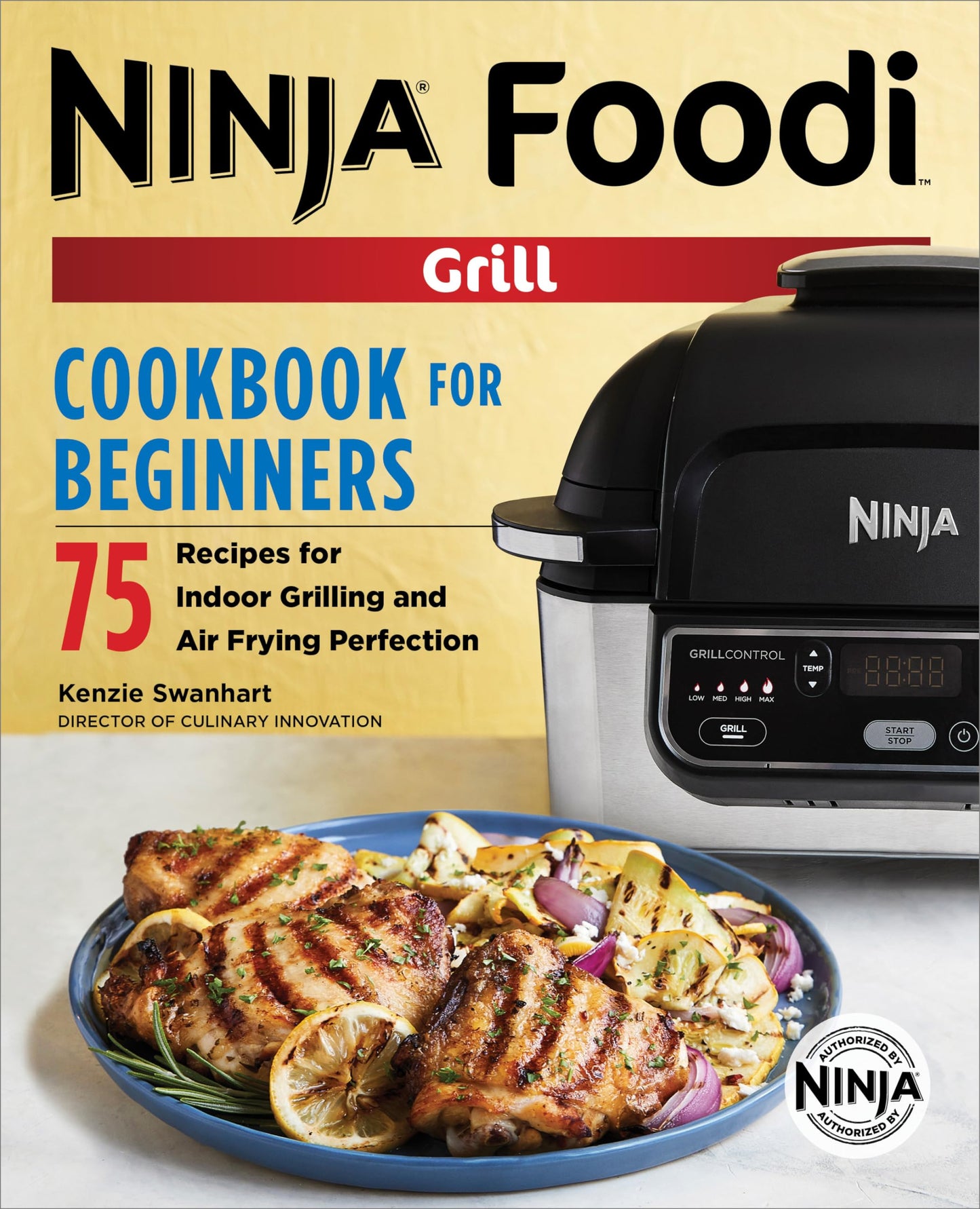 The Official Ninja Foodi Grill Cookbook for Beginners: 75 Recipes for Indoor Grilling and Air Frying Perfection (Ninja Cookbooks) - 6724