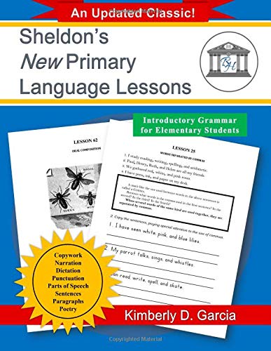 Sheldon's New Primary Language Lessons: Grammar Workbook for Elementary Students