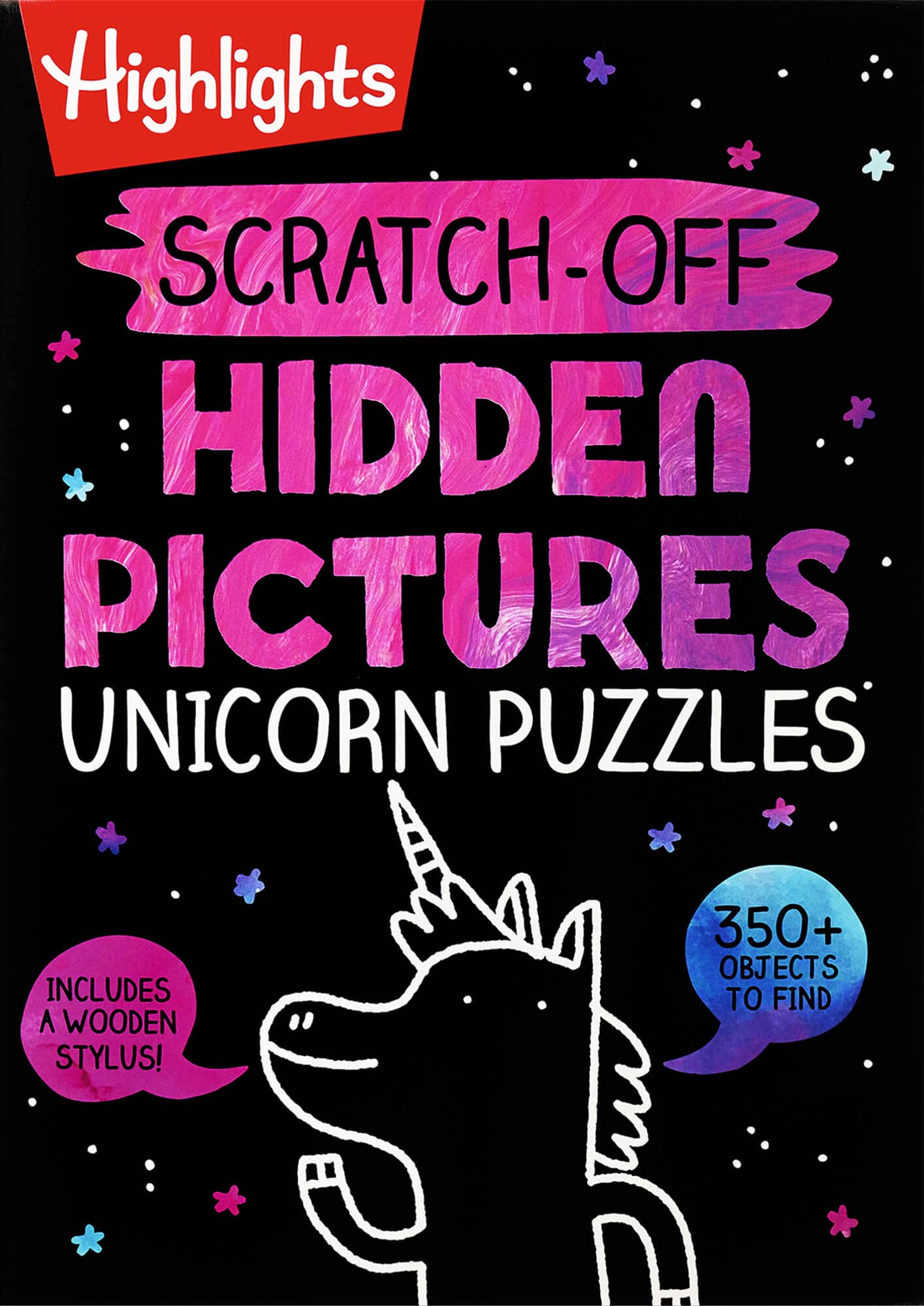 Scratch-Off Hidden Pictures Unicorn Puzzles (Highlights Scratch-Off Activity Books) - 311