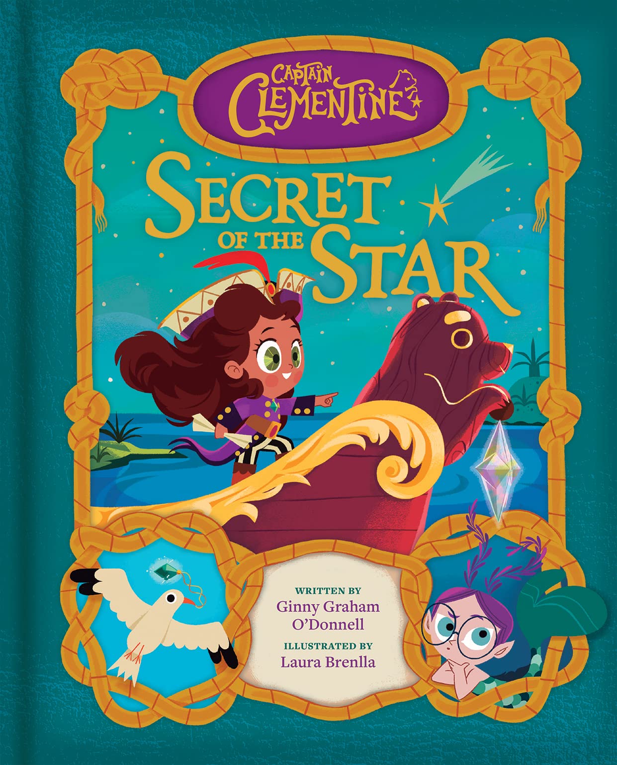 Captain Clementine: Secret of the Star; Hardcover Children's Picture Book - 8423