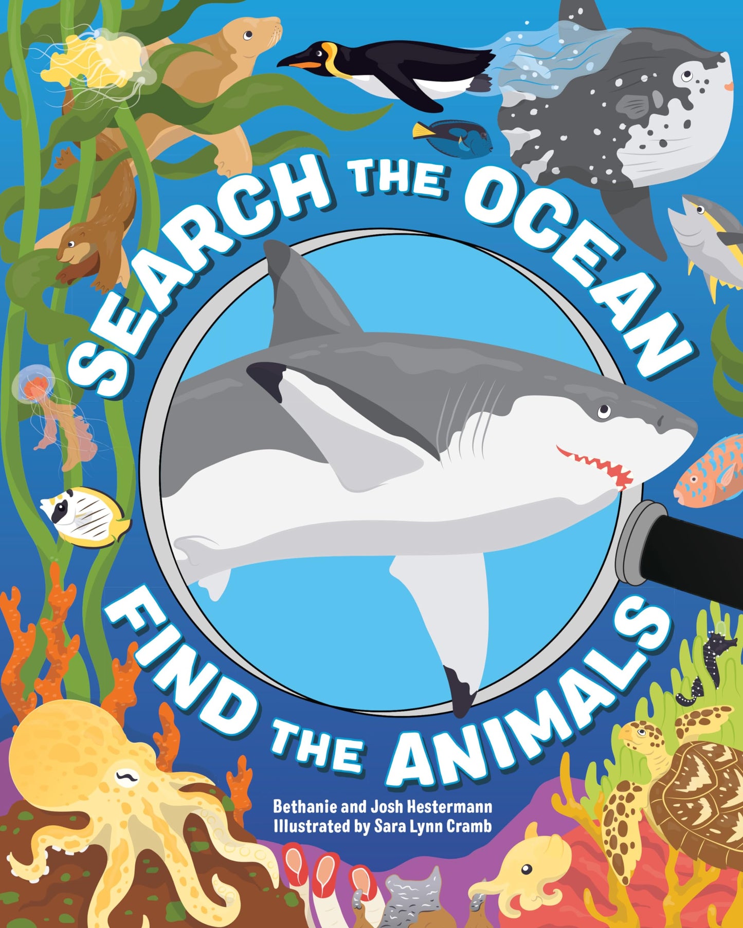 Search the Ocean, Find the Animals: Hands-On Science Fun with Ocean Animals Seek-and-Find