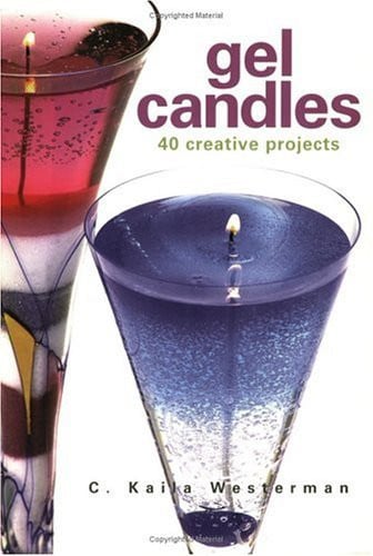 Gel candles: 40 creative projects