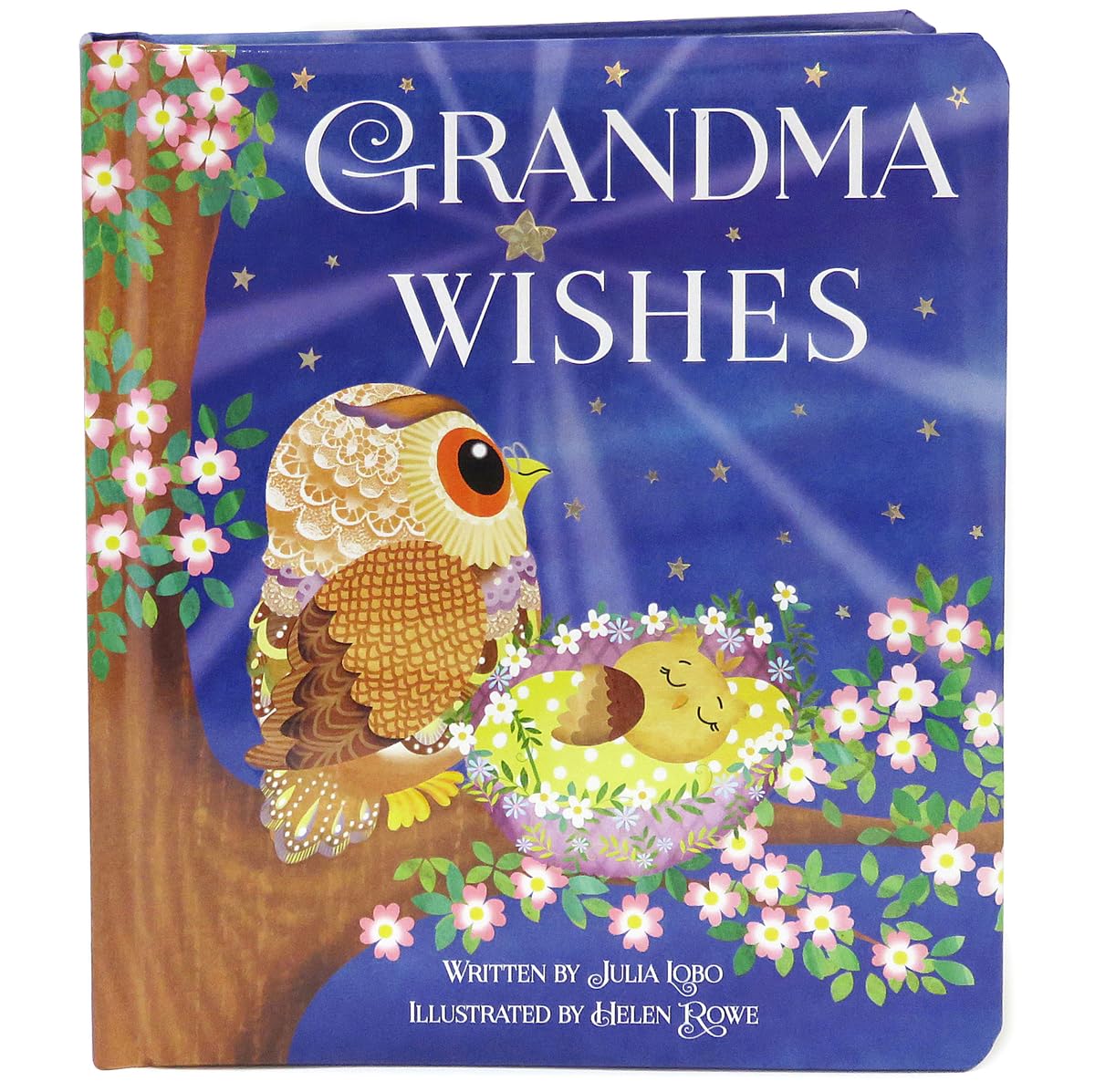 Grandma Wishes Love You Always Padded Board Book, Ages 1-5 - 6709