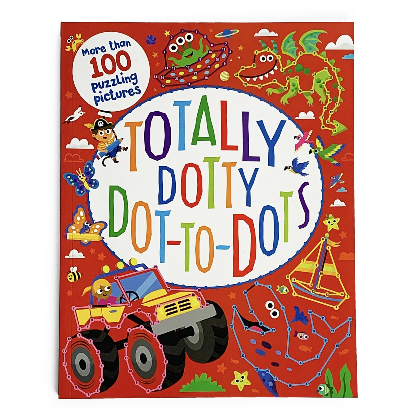 Totally Dotty Dot-to-Dots - Children's Puzzle and Activity Book, Ages 4-8 (Totally Awesome) - 4008