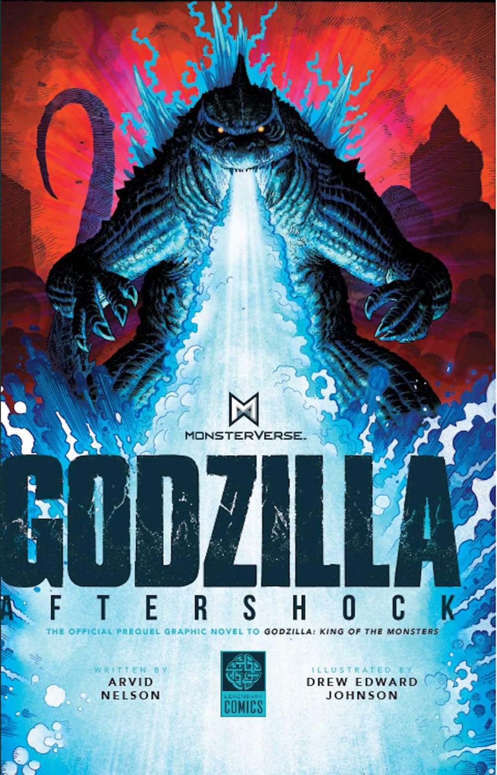 GODZILLA AFTERSHOCK VARIANT: Exclusive Art Adams Cover