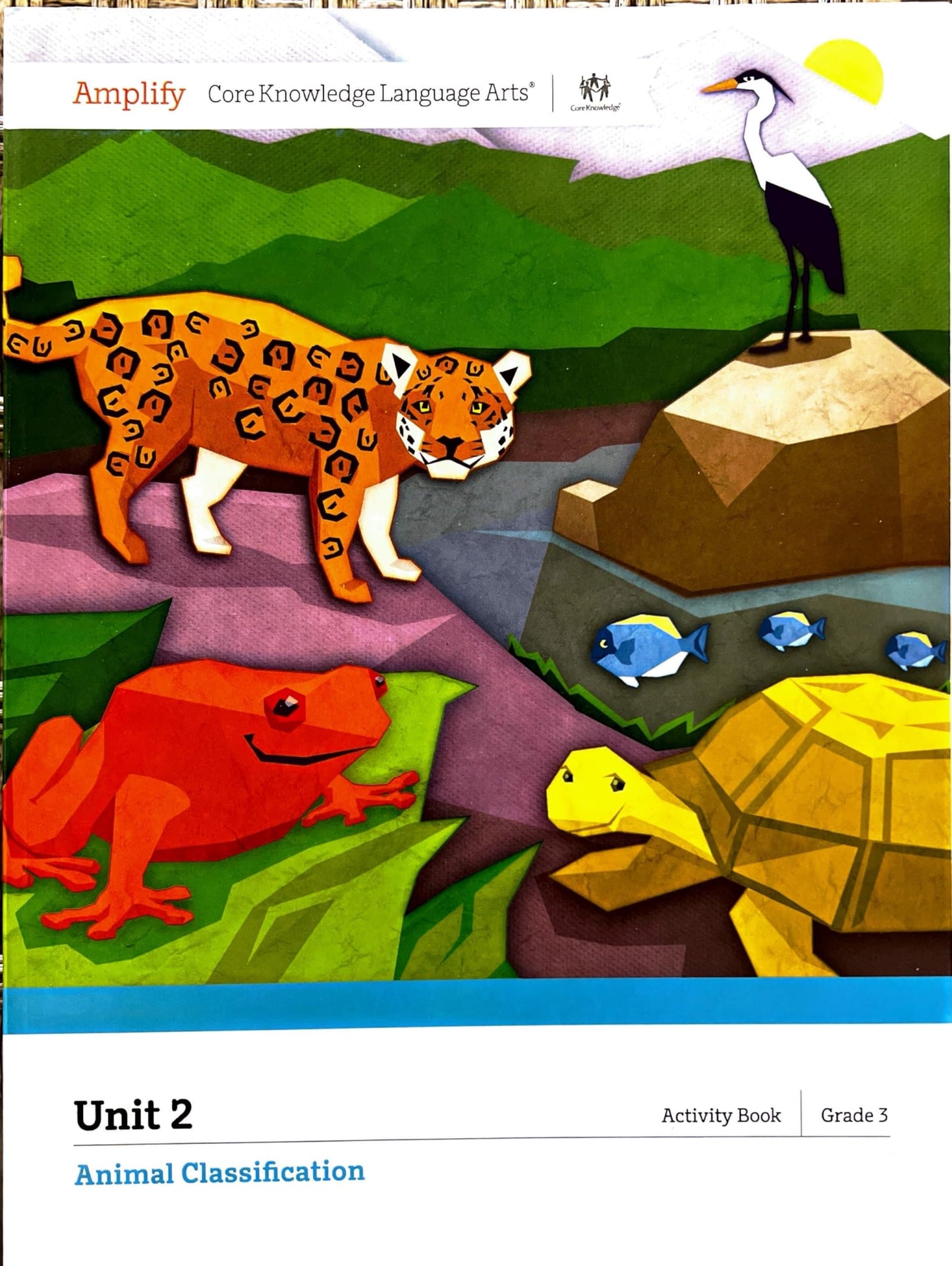 Amplify , Animal Classification, Grade 3, Unit 2, Activity Book .