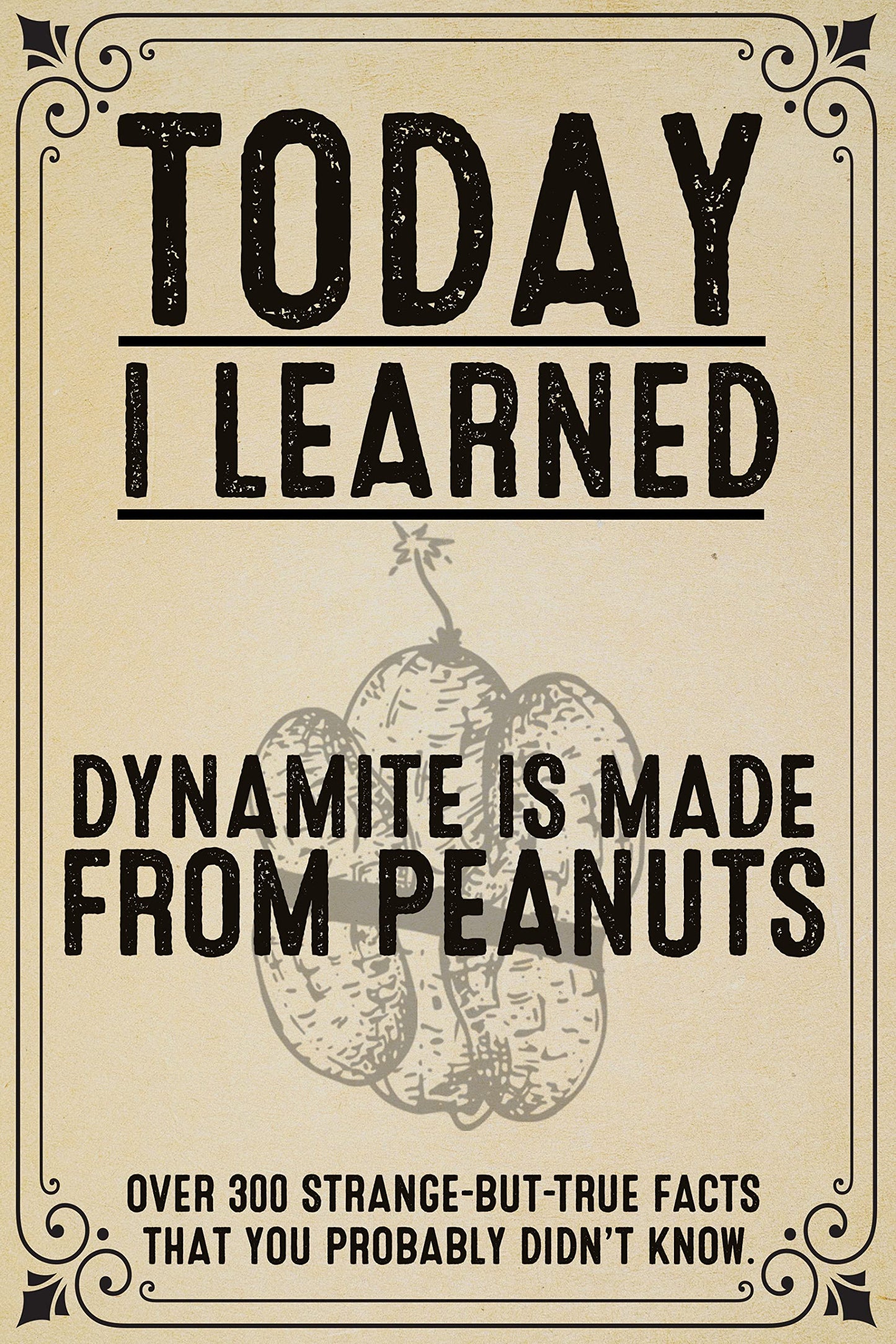 Today I Learned: Over 300 Strange But True Facts That You Probably Didn't Know Softcover Book