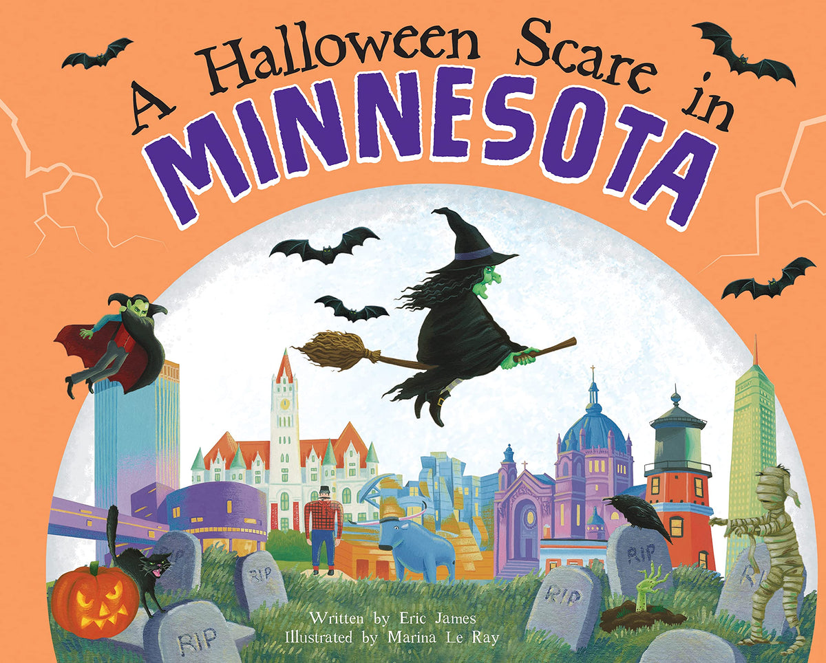 A Halloween Scare in Minnesota: A Silly Monster Adventure Set in Minnesota