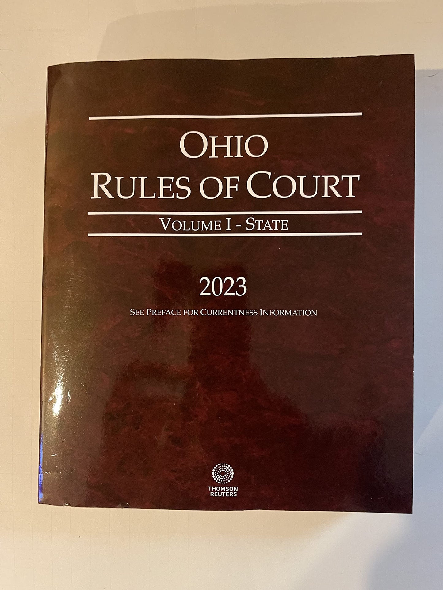 Ohio Rules of Court Volume 1 - State 2023