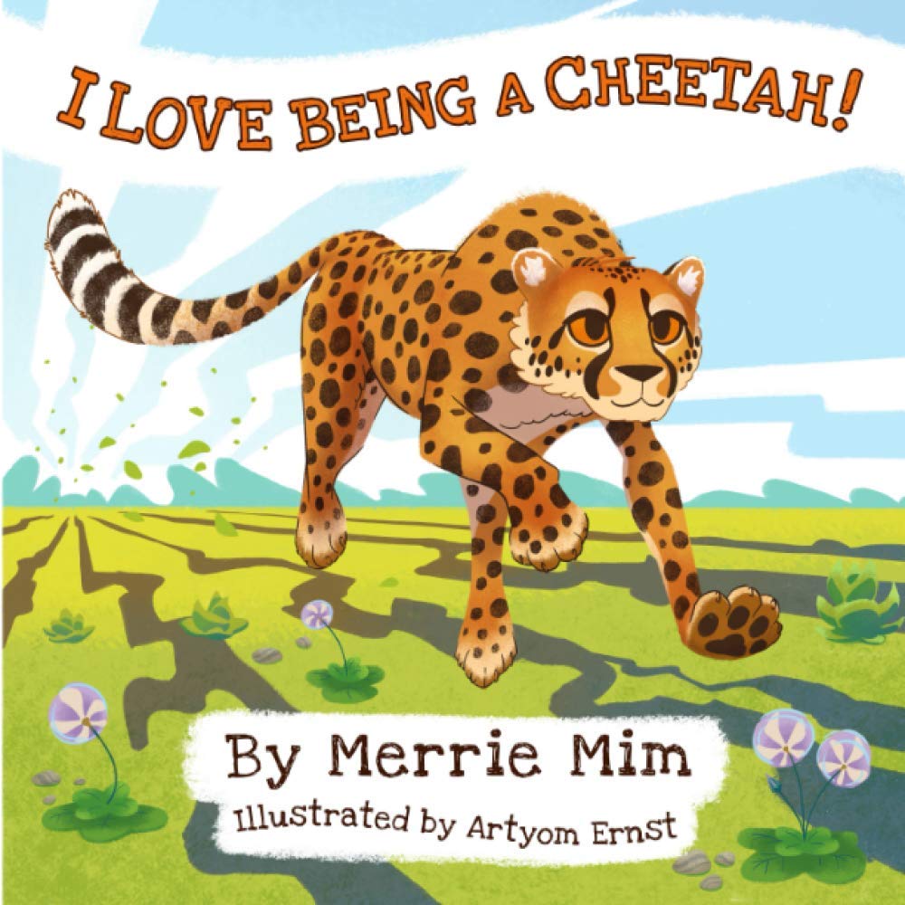 I Love Being a Cheetah!: A Lively Picture and Rhyming Book for Preschool Kids 3-5 - 7164