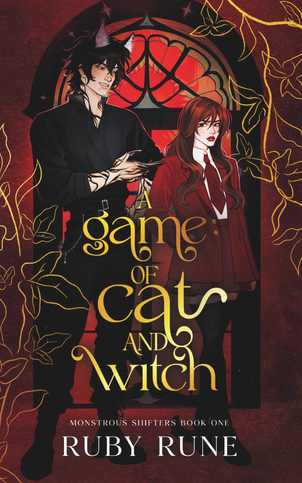 A Game of Cat and Witch: A Spicy Witch & Shifter Paranormal Academy Romance (Monstrous Shifters)